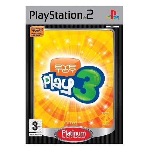 Игра EyeToy: Play 3 Platinum для PlayStation 2