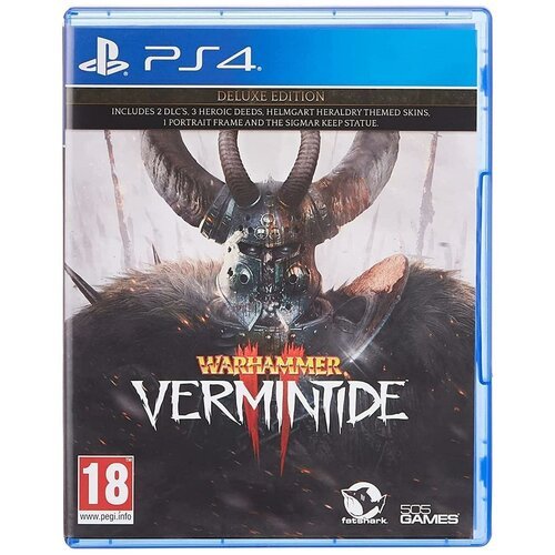 Игра Warhammer: Vermintide 2 Deluxe Edition (PS4, русская версия)
