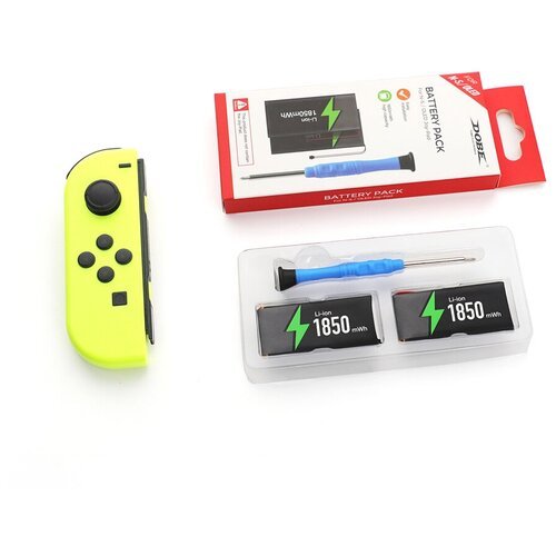 Аккумуляторная батарея, 2 шт., для Joy-Con Nintendo Switch, TNS-2158B