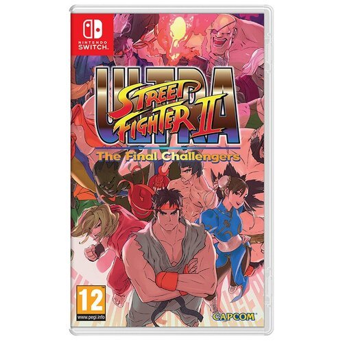 Игра Street Fighter II для Nintendo Switch, картридж