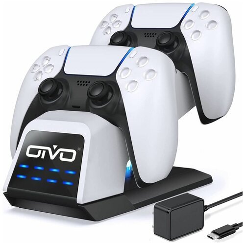 Зарядная станция для 2-х геймпадов Playstation DualSense OIVO (IV-P5233) (PS5)