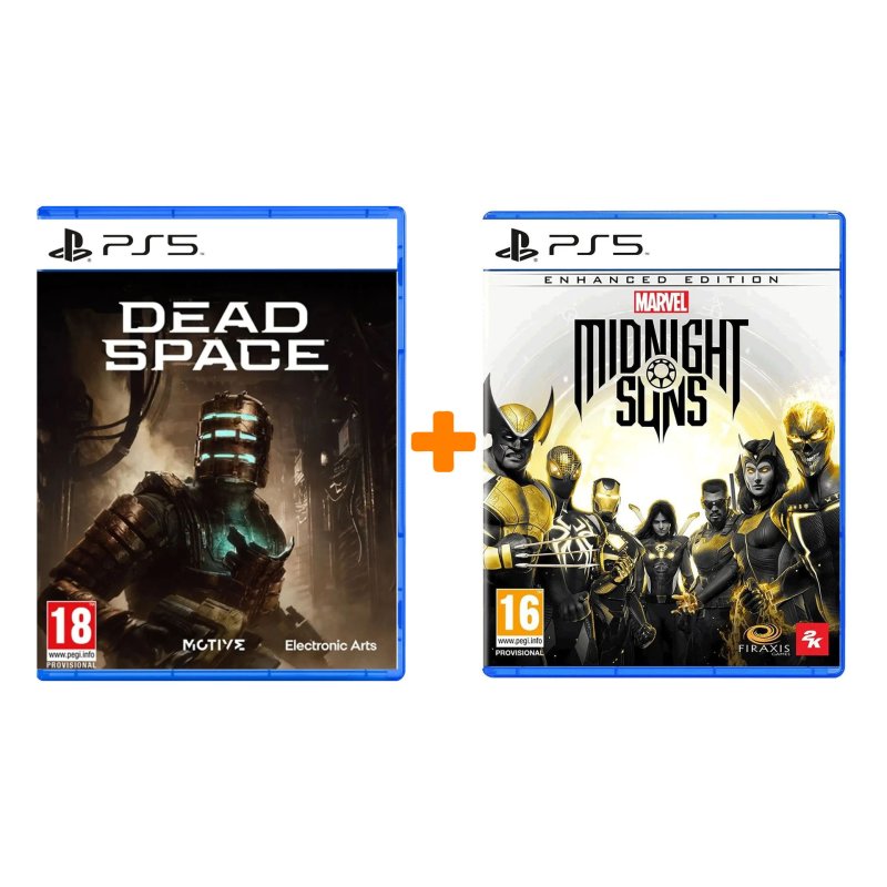 Набор Dead Space Remake [PS5, английская версия] + Marvel's Midnight Suns. Enhanced Edition [PS5, английская версия]