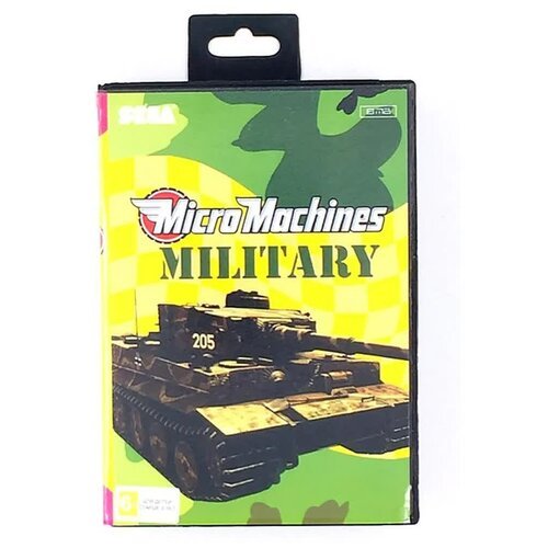 Картридж Micro Machines Military (16 bit) для Сеги