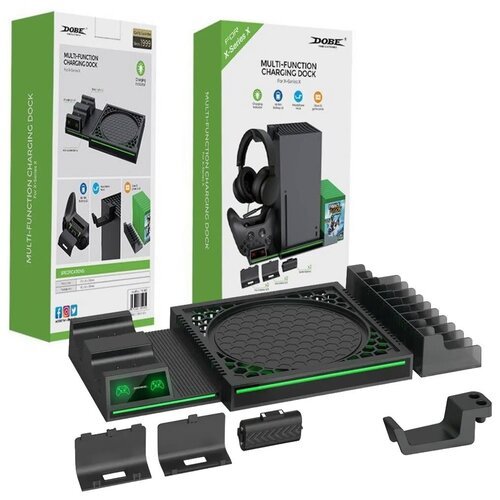 Мультифункциональный стенд DOBE Xbox Series X Multifunctional Cooling Stand Kit (TYX-1622)