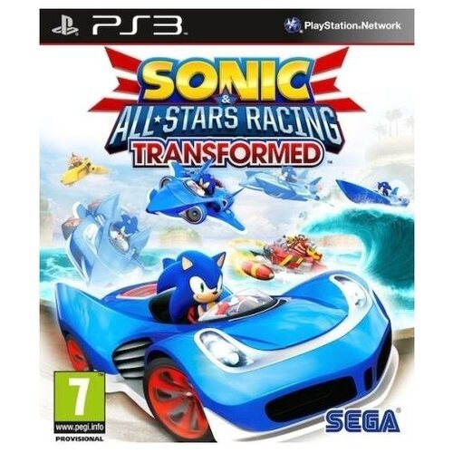 Sonic and All-Stars Racing Transformed (Platinum, Essentials) (PS3) английский язык
