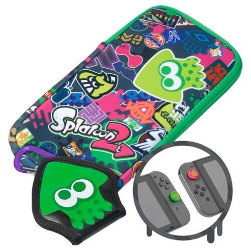 HORI Набор аксессуаров Splatoon 2 Splat Pack для консоли Nintendo Switch (NSW-048U)
