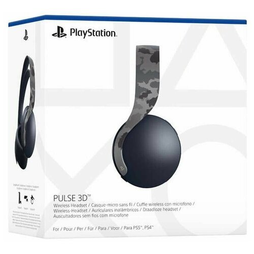 Гарнитура беспроводная Sony PlayStation PULSE 3D Wireless Headset Черная полночь (CFI-ZWH1) (PS5)