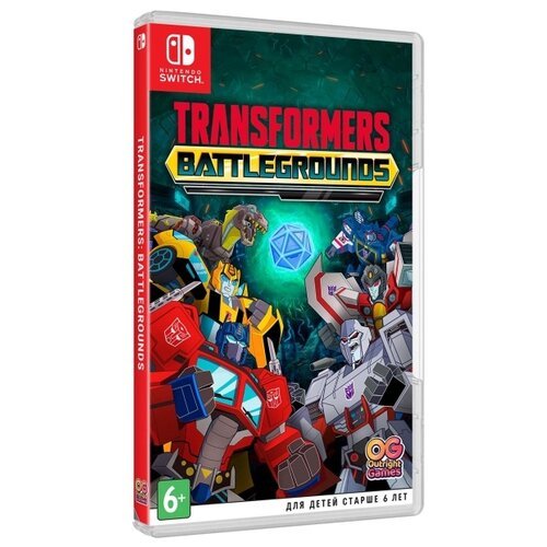 Игра Transformers: Battlegrounds для Nintendo Switch, картридж