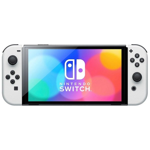 Игровая приставка Nintendo Switch OLED white (белая)