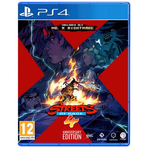 Streets of Rage 4 Anniversary Edition [PS4, русская версия]