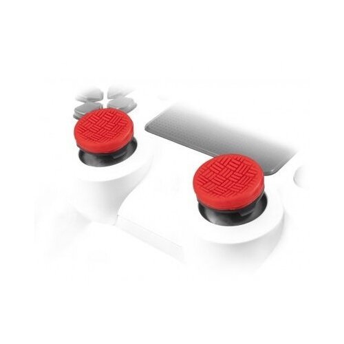 KontrolFreek Сменные накладки Omni для геймпада Sony Dualshock 4, красный