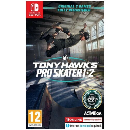 Игра Activision Tony Hawk's Pro Skater 1 + 2