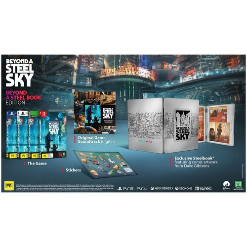 Beyond a Steel Sky - Steelbook Edition [PS4, русские субтитры]
