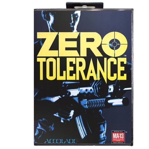 Игра Sega 16 bit Zero Tolerance