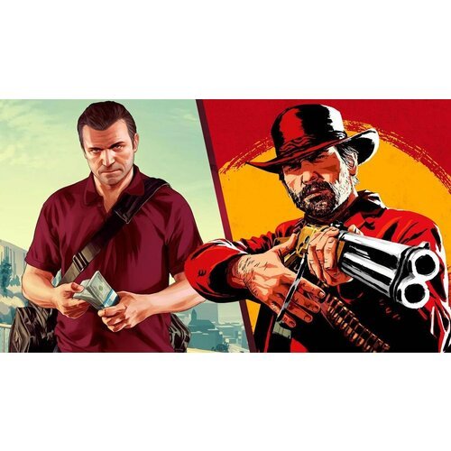 GTA 5 Online Premiun 1000000$ PC + RDR 2 ПК ключи Rockstar Games Social Сlub + Постер Grand Theft Auto V ГТА 5 + Red Dead Redemption 2 РДР 2
