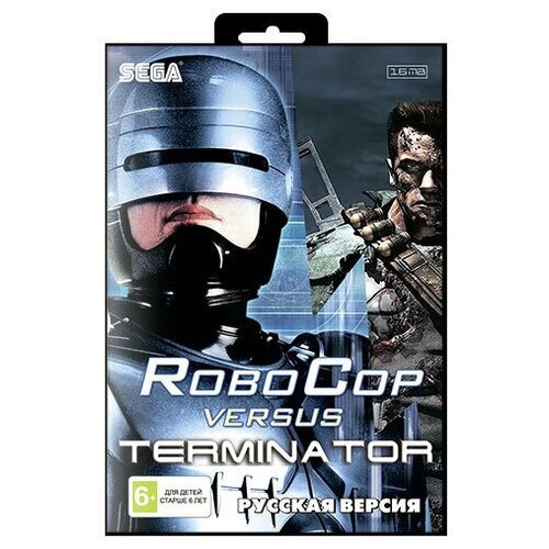 Игра для Sega: Robocop Versus Terminator