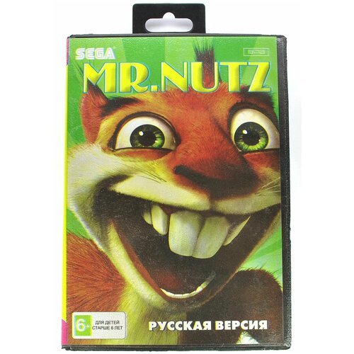 Игра Mr. Nutz для sega 16bit русская версия