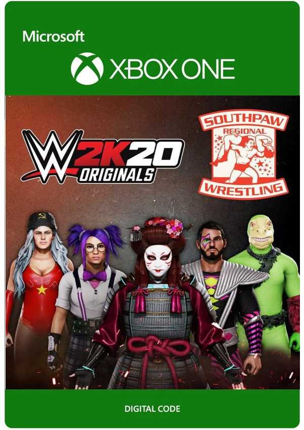 WWE 2K20 Originals: Southpaw Regional Wrestling. Дополнение [Xbox One, Цифровая версия] (Цифровая версия)