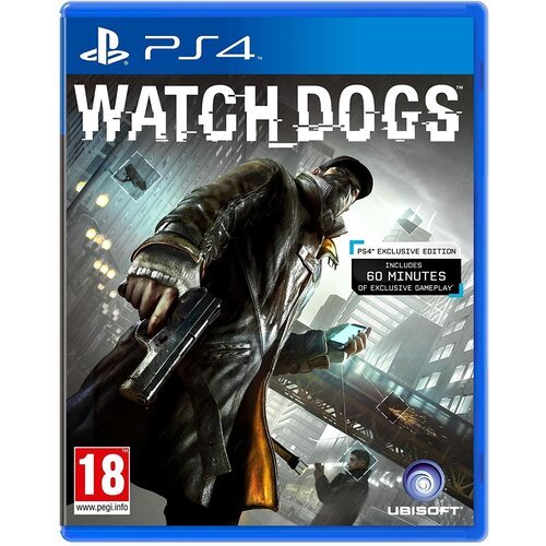 Видеоигра Watch Dogs PS4/PS5 Издание на диске, русский язык.