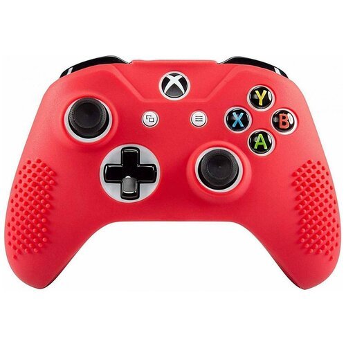 Защитный силиконовый чехол Controller Silicon Case (Non-Slip) для геймпада Microsoft Xbox Wireless Controller Красный (Xbox One/Series X/S)