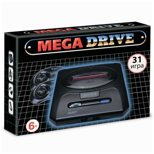 Игровая Приставка 16bit Classic Drive (31-in-1)