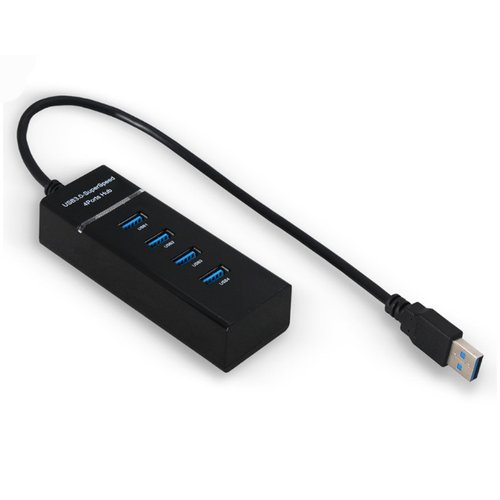Кабель-адаптер MyPads TA-99155 разветвитель 4-х портовой USB HUB для ноутбука ПК/ PS4/ Xbox one S