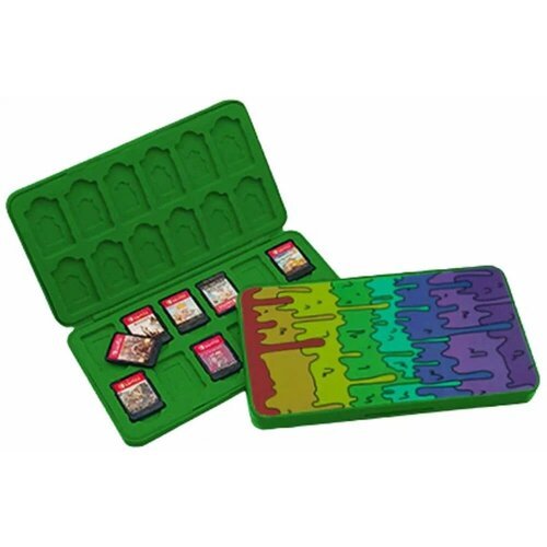 Кейс для хранения 24 игровых картриджей Rick & Morty Acid Rainbow (Switch)
