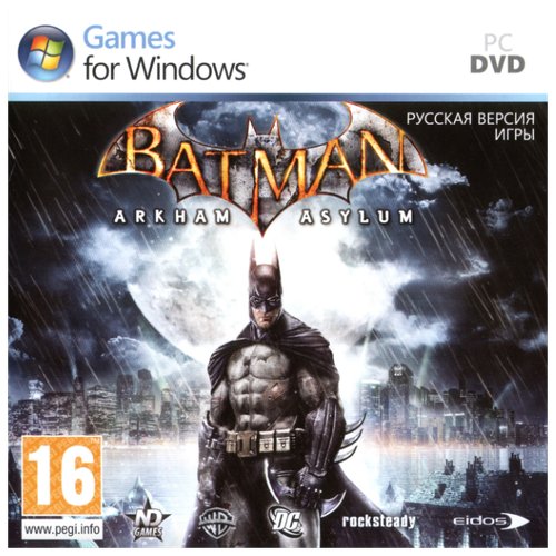 Игра для компьютера: Batman: Arkham Asylum (Jewel диск)