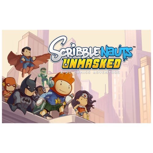 Scribblenauts Unmasked: A DC Comics Adventure, электронный ключ (активация в Steam, платформа PC), право на использование