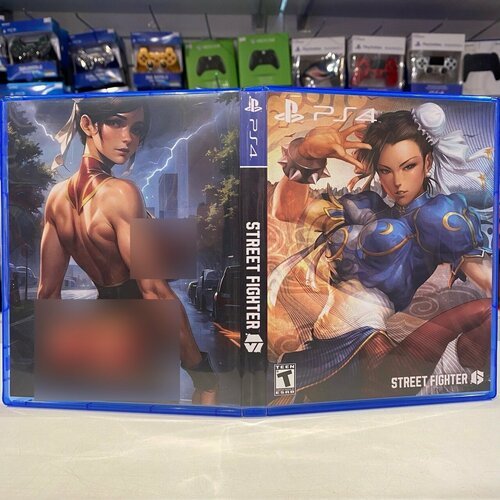 Эксклюзивная обложка PS4 для Street Fighter 6 №10