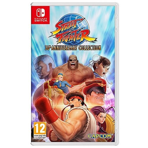 Игра Street Fighter: 30th Anniversary Collection для Nintendo Switch, картридж