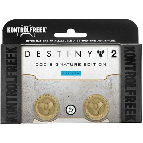 Накладки на стики KontrolFreek Grips DESTINY 2 Gold для геймпада Dualshock PS4 (золотой)