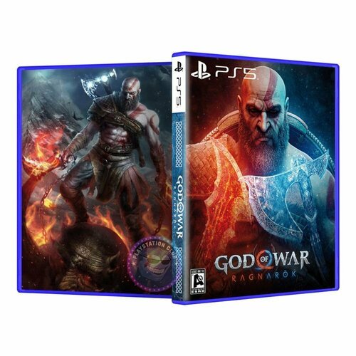 Эксклюзивная обложка для игры God of War Ragnarök №1 (PS5)