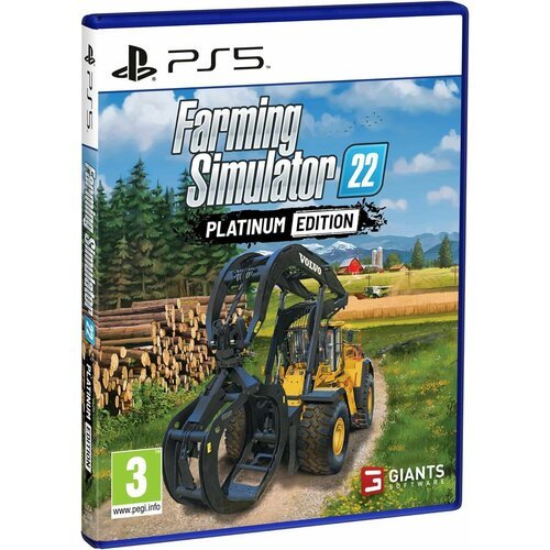 Игра Farming Simulator 22 Platinum Edition (PlayStation 5, Русские субтитры)