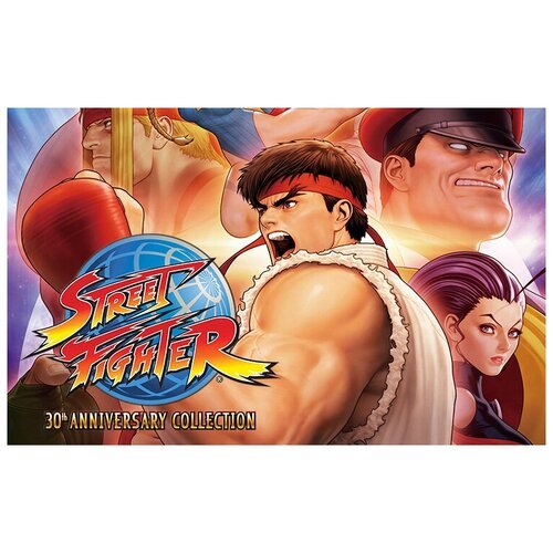 Street Fighter: 30th Anniversary Collection, электронный ключ (активация в Steam, платформа PC), право на использование