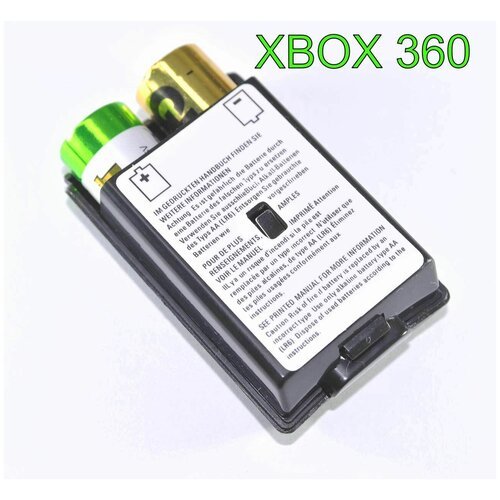Батарейный блок для геймпада XBOX 360 (чёрный)