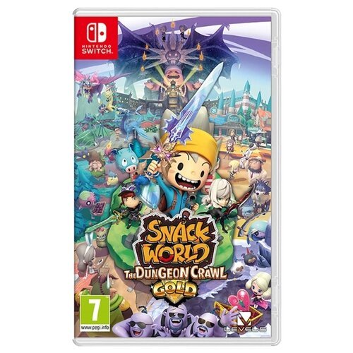 Игра Snack World: The Dungeon Crawl - Gold Standard Edition для Nintendo Switch, картридж