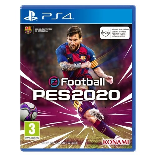 Pro Evolution Soccer 2020 (eFootball PES 2020) Русская Версия (PS4)