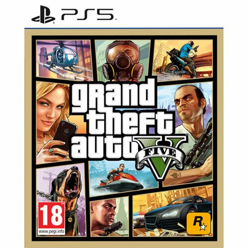 Игра для PlayStation 5 Grand Theft Auto V (EN Box) (русские субтитры)