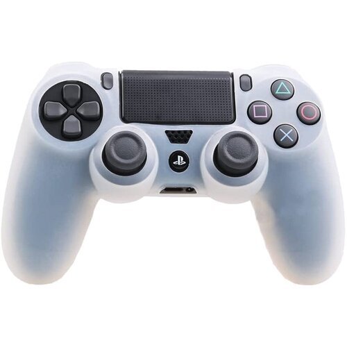 Защитный силиконовый чехол Controller Silicon Case для геймпада Sony Dualshock 4 Wireless Controller White (Белый) (PS4)