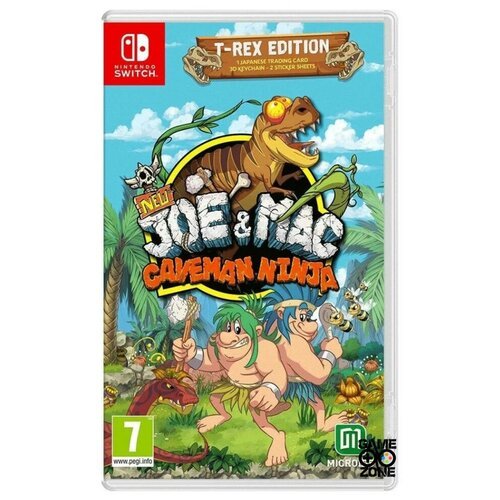New Joe & Mac - Caveman Ninja T-Rex Edition (Nintendo Switch)