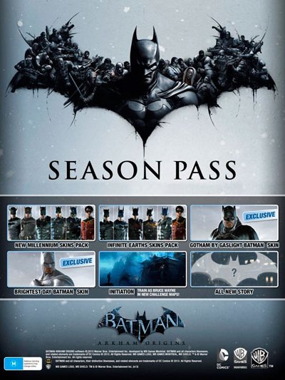 Batman: Arkham Origins. Season Pass [PC, Цифровая версия] (Цифровая версия)