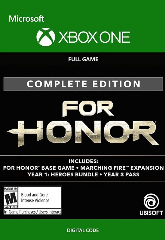 For Honor. Complete Edition [Xbox One, Цифровая версия] (RU) (Цифровая версия)