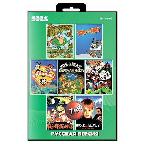 7 в 1: Сборник игр Sega (BS-7002) [Sega, русская версия]