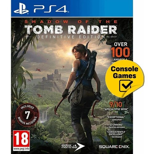 PS4 Shadow of the Tomb Raider Definitive Edition (русская версия, диск)