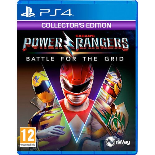 Игра для PlayStation 4 Power Rangers: Battle for the Grid Collector's Edition англ Новый