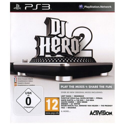 Игра DJ Hero 2 для PlayStation 3