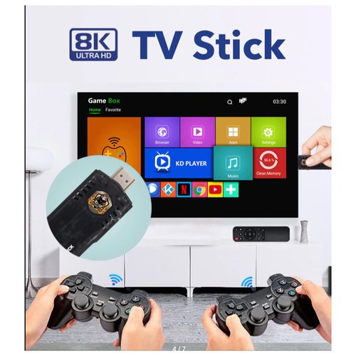 X8 Игровая приставка STING 2.0 + 4K игры аркадные видео игровые консоли для PS1 двойной беспроводной контроллер HD мини ТВ приставка для Android