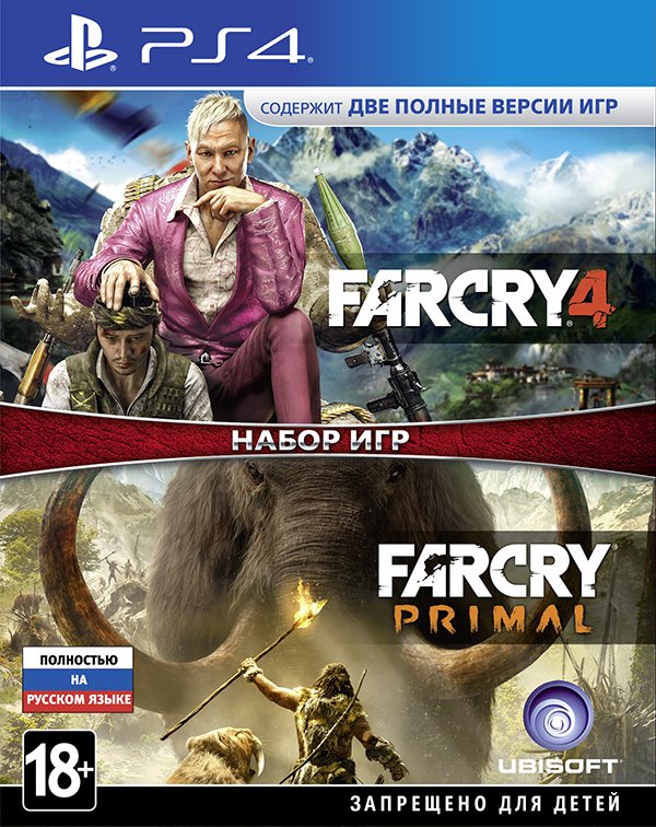 Комплект игр Far Cry 4 + Far Cry Primal [PS4]