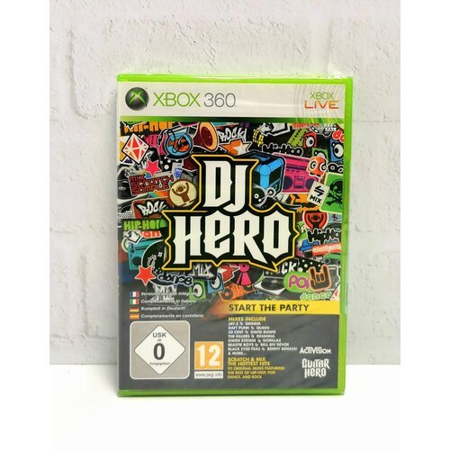 Dj Hero Видеоигра на диске Xbox 360